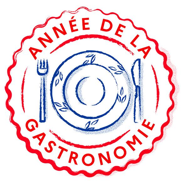 Logo Année de la Gastronomie par France Relance - Destination Truffes, événement labellisé
